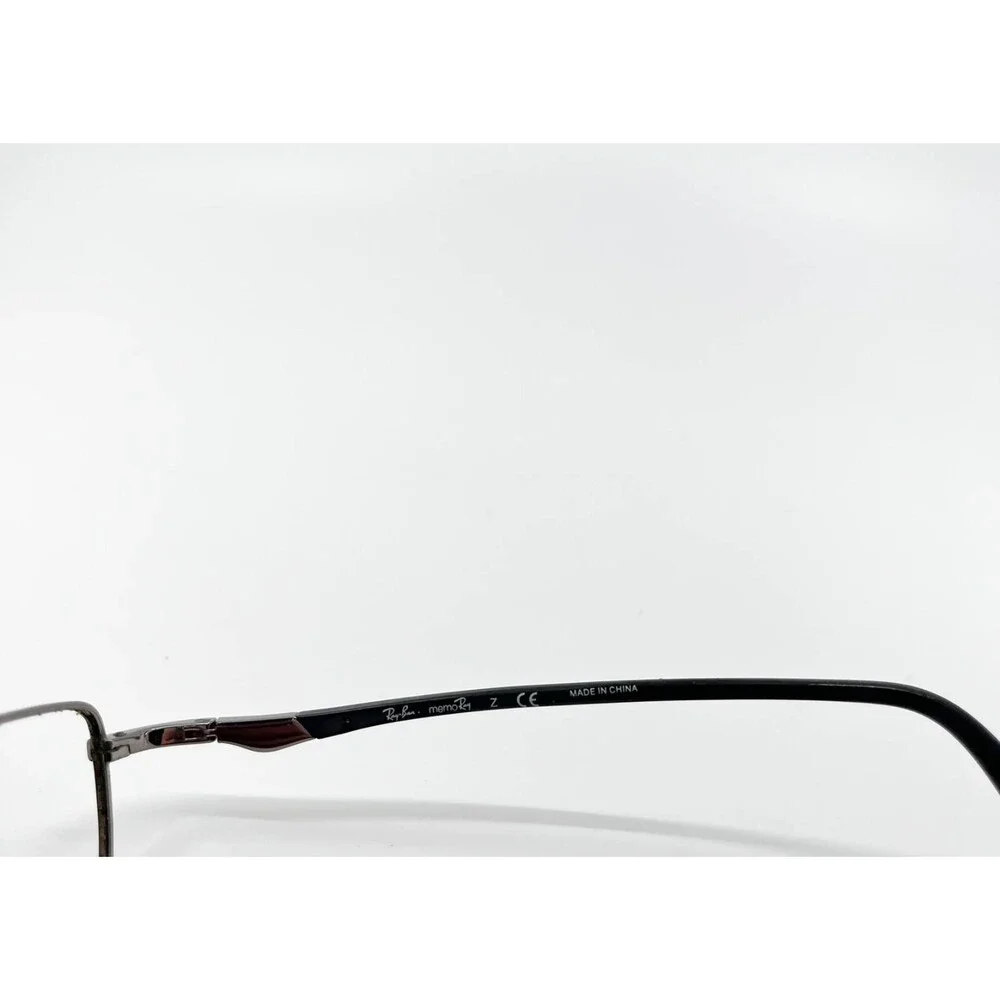 Ray-Ban RB 7511 1000 Eyeglasses Frames Mens Black Silver 49-19-140 1986